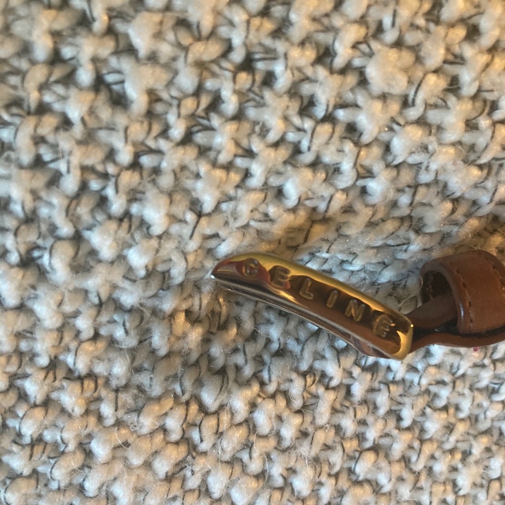 Brown Celine belt in perfect condition
